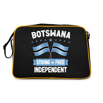 Botswana - Retro Bag - black/gold - Back