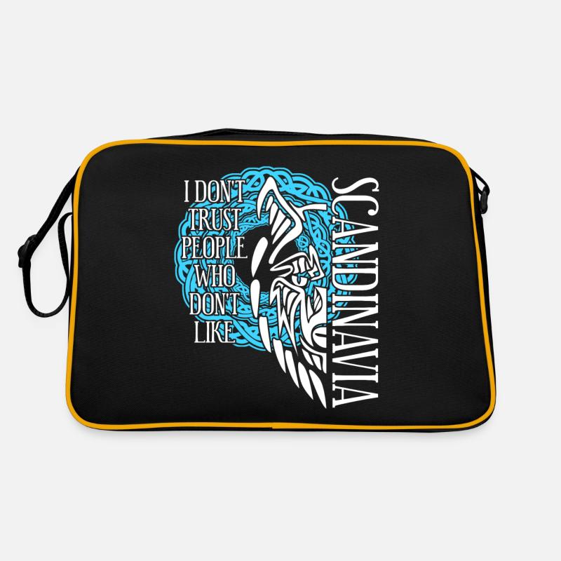 Scandinavia Viking Wolf Retro Bag