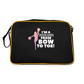 Cheerleader - Retro Bag - black/gold - Back