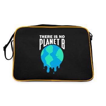 Climate change - Retro Bag - black/gold - Back