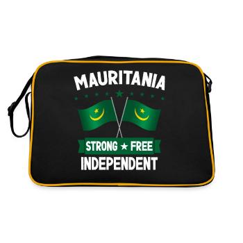 Mauritania - Retro Bag - black/gold - Back
