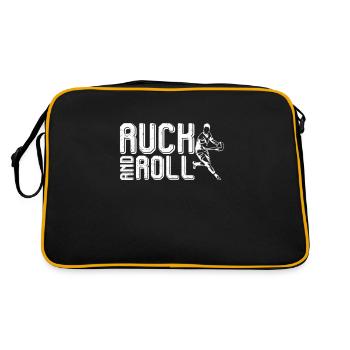 Rugby - Sac Retro - noir/or - Dos