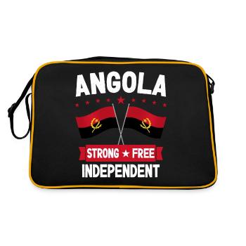 Angola - Sac Retro - noir/or - Dos