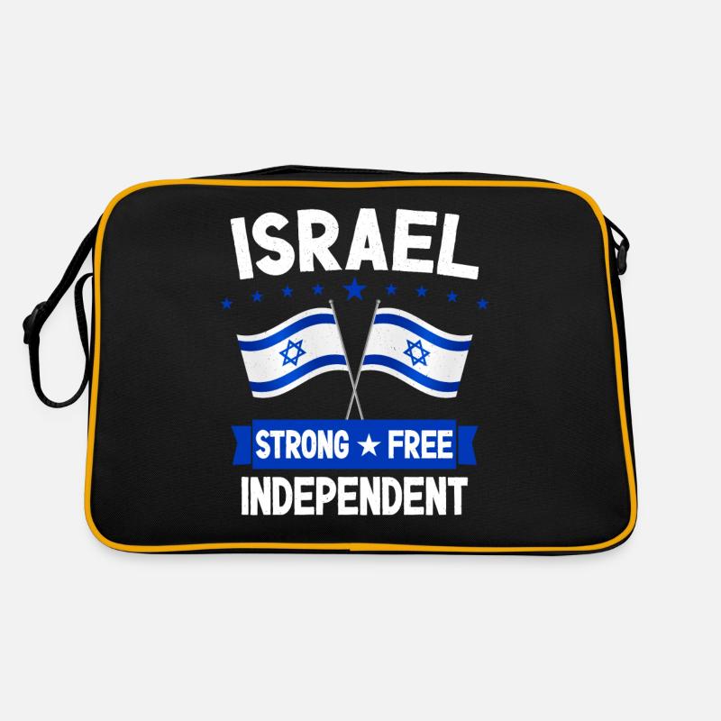 Israël - Sac Retro - noir/or