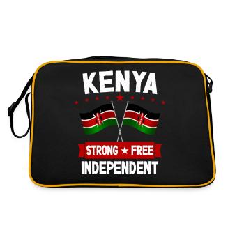 Kenya - Sac Retro - noir/or - Dos