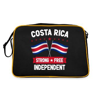 Costa Rica - Retro Bag - black/gold - Back