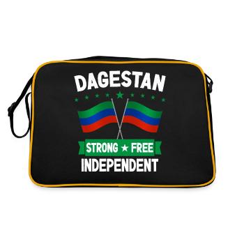 Daghestan - Sac Retro - noir/or - Dos