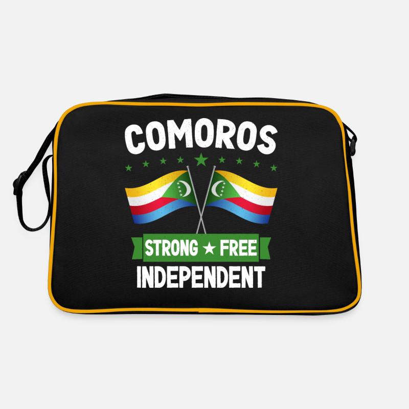 Comores - Sac Retro - noir/or