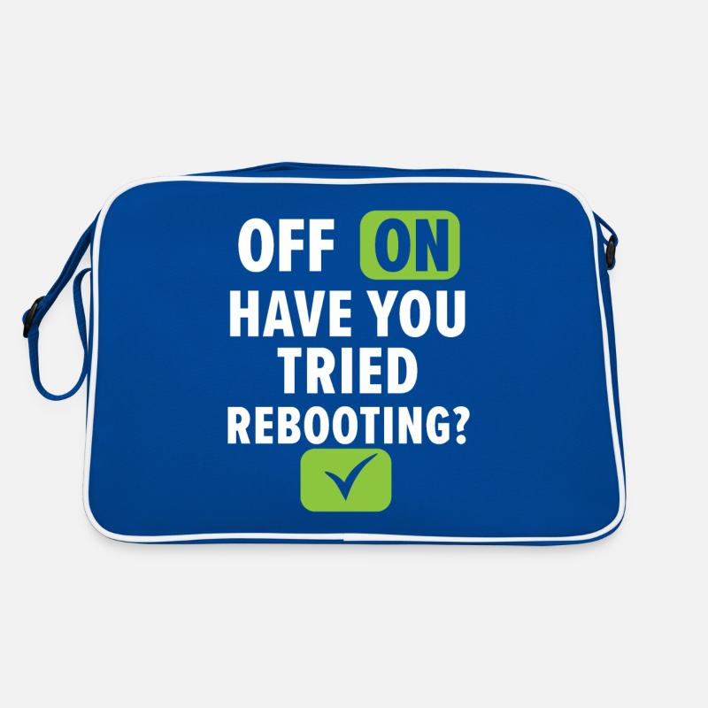 Wenn ich es baue, wird es laufen Retro Tasche