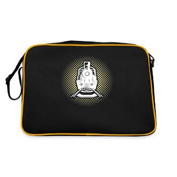 Model railway G gauge - Retro Bag - black/gold - Back