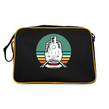 Model railway G gauge - Retro Bag - black/gold - Back