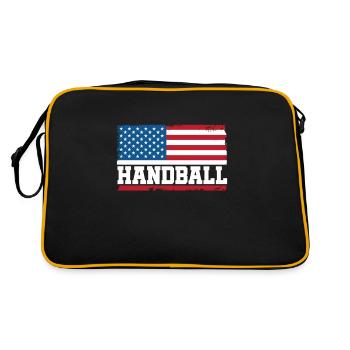 Handball - Sac Retro - noir/or - Dos