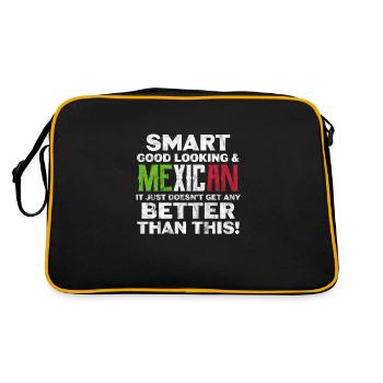 Mexico - Retro Bag - black/gold - Back
