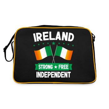 Irlande - Sac Retro - noir/or - Dos