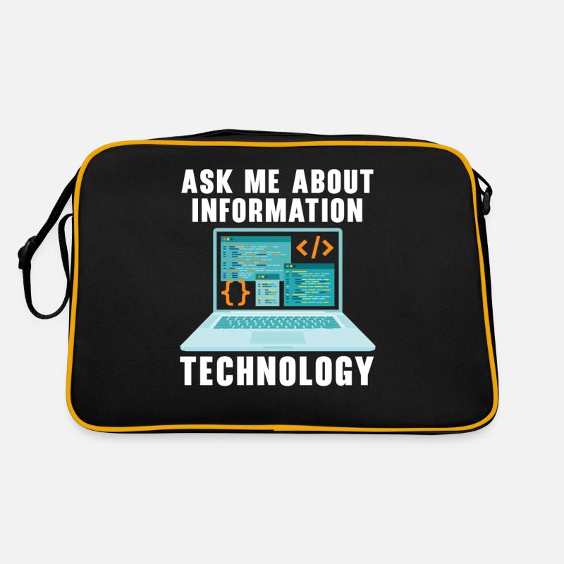 Renseignez-moi sur le support technique des technologies de l’information Sac Retro