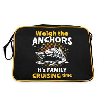 Croisière Voyage en mer en famille Croisière en famille - Sac Retro - noir/or - Dos