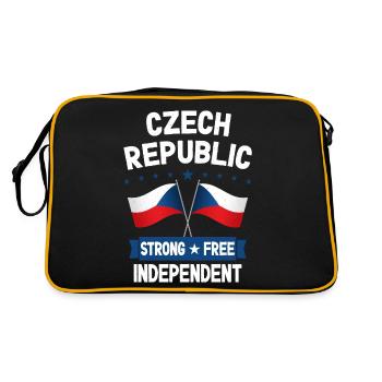 Czech Republic - Retro Bag - black/gold - Back
