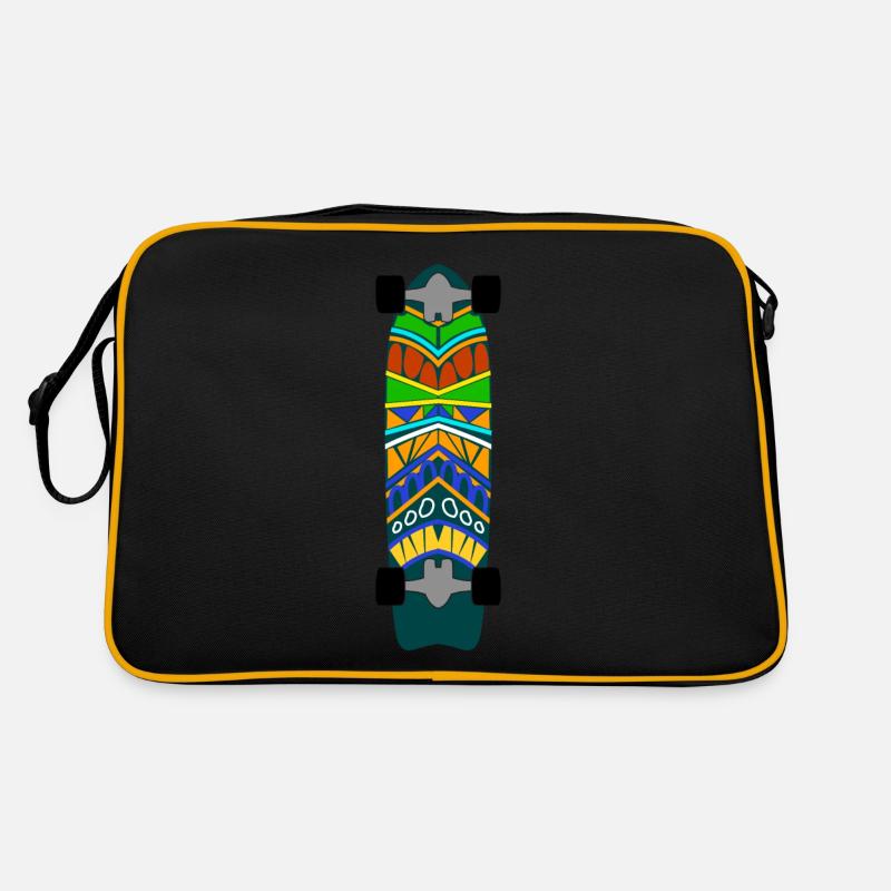 Longboarder Longboarding Longboard Sac Retro