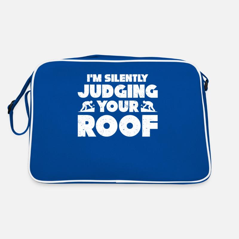 Dachdecker Geschenk Arbeit Handwerker Dachdecker Retro Tasche