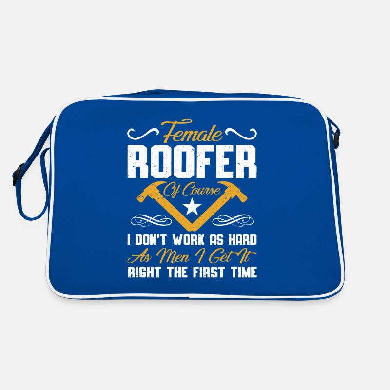Roofer Gift Work Artisan Roofer Retro Bag