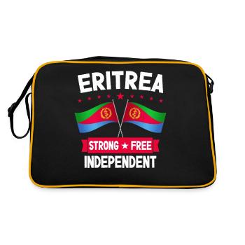 Eritrea - Retro Bag - black/gold - Back
