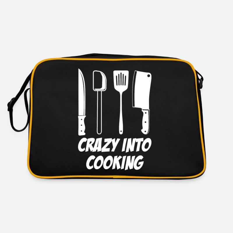 Cooking Chef's Knife Kitchen Chef Retro Bag