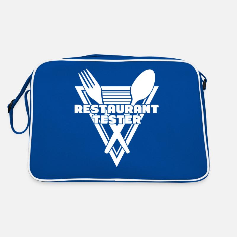 Testeur de restaurant Couteau de chef de restaurant Sac Retro