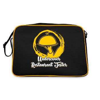 Restaurant tester - Retro Bag - black/gold - Back