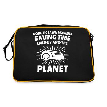 Tondeuse robot - Sac Retro - noir/or - Dos