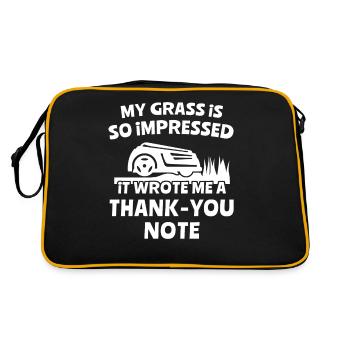 Tondeuse robot - Sac Retro - noir/or - Dos