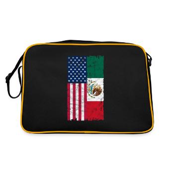 Mexico - Retro Bag - black/gold - Back