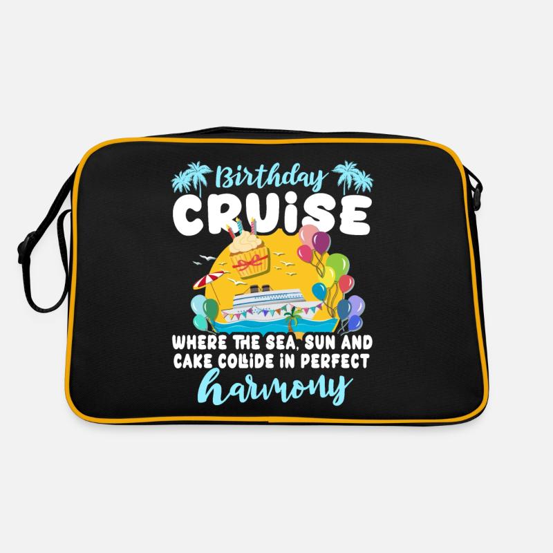 Kreuzfahrt Geburtstag Seereise Retro Tasche