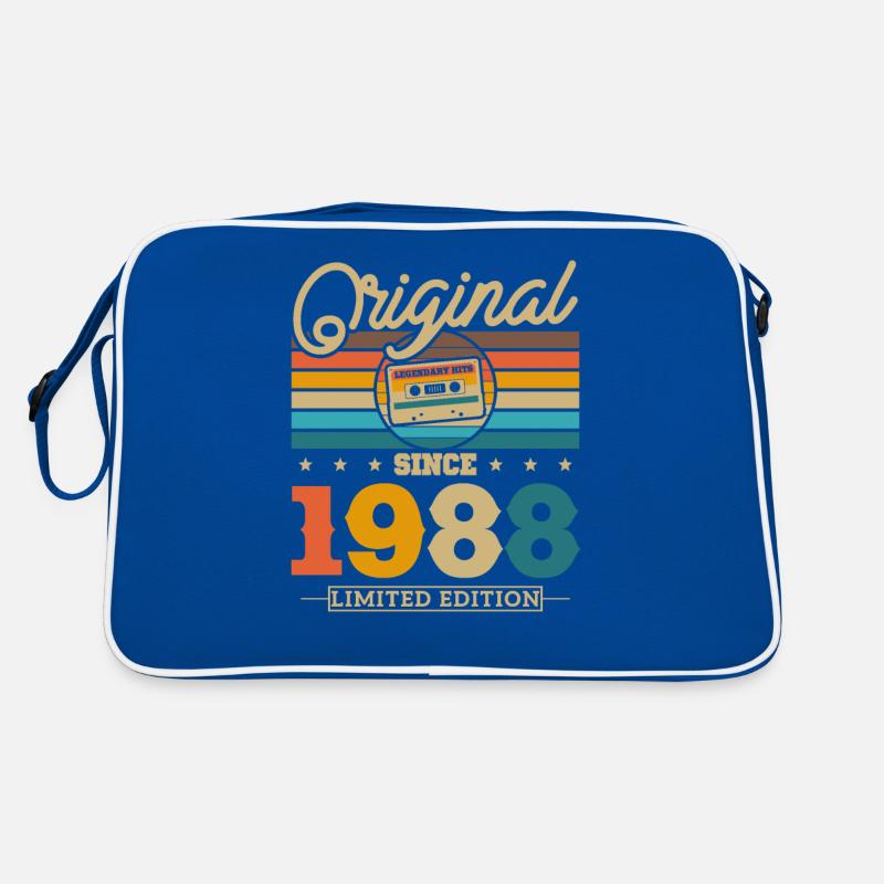 Vintage 1988 Birthday Gift Retro Bag