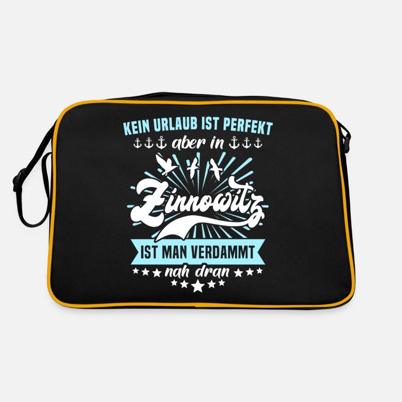 Zinnowitz Sprüche Zinnowitzer Retro Tasche