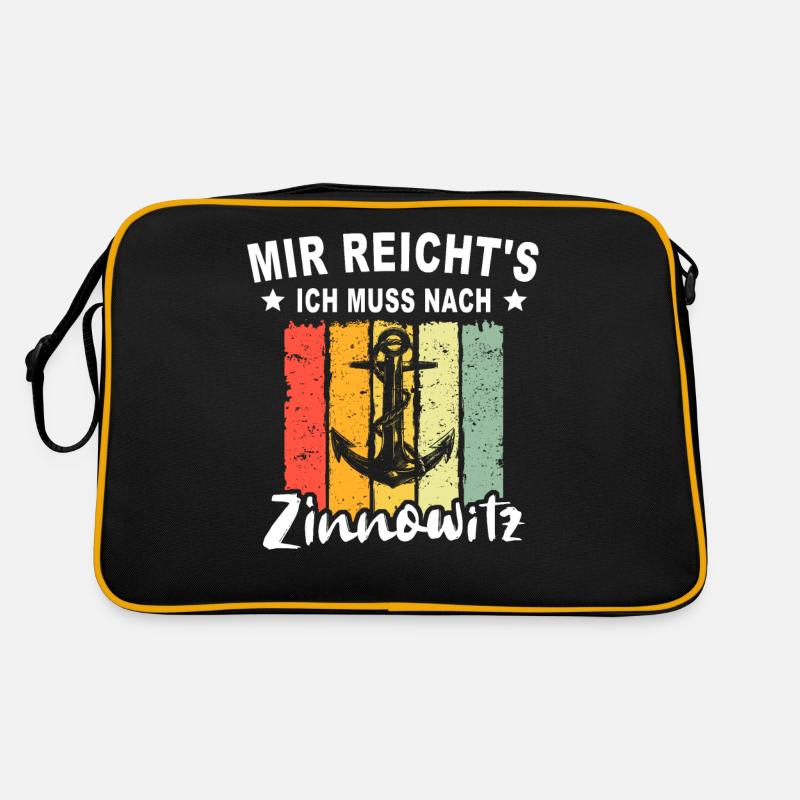 Zinnowitz Sprüche Zinnowitzer Spruch Retro Tasche