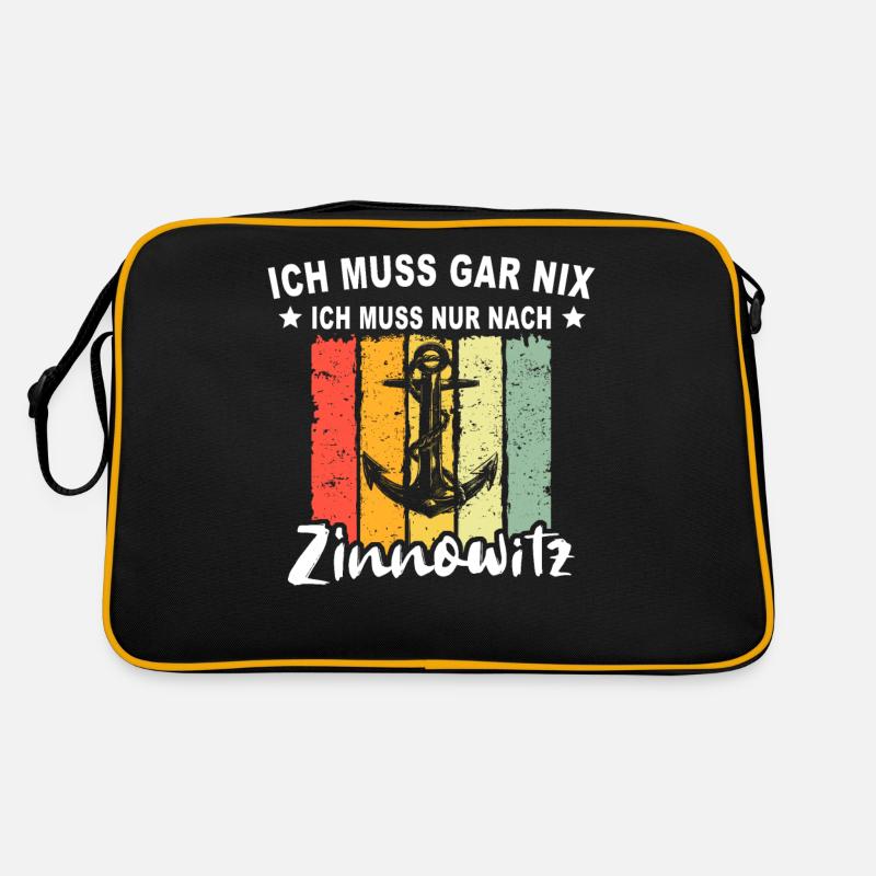 Zinnowitz Sprüche Zinnowitzer Retro Tasche