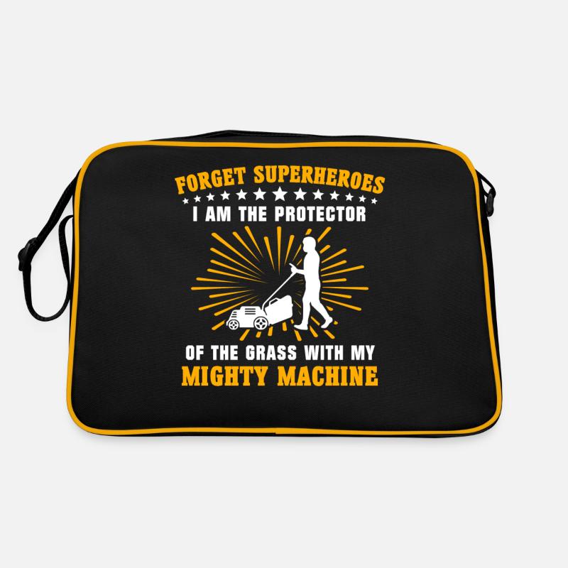 Tondeuses à gazon Tonte de pelouse Sac Retro