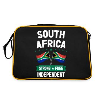 South Africa - Retro Bag - black/gold - Back