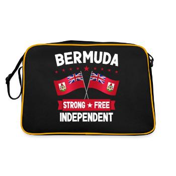 Bermudes - Sac Retro - noir/or - Dos