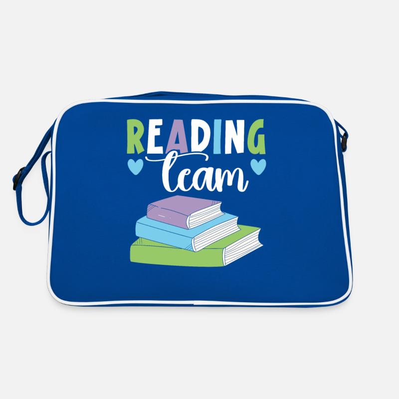 Lesen oder nicht lesen - eine dumme Frage Retro Tasche