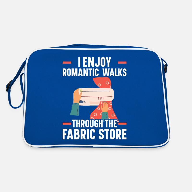 Ich genieße romantische Spaziergänge durch den Sto Retro Tasche