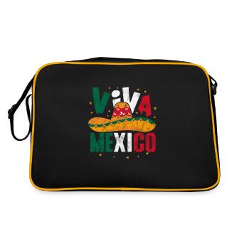 Mexico - Retro Bag - black/gold - Back