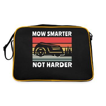 Robotic lawn mower Robot lawn mower - Retro Bag - black/gold - Back