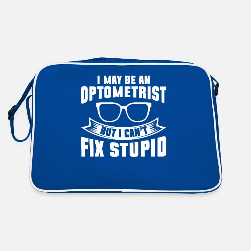 Optiker Geschenk Optometrie Retro Tasche