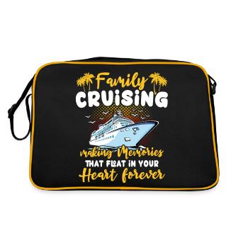 Croisière - Sac Retro - noir/or - Dos