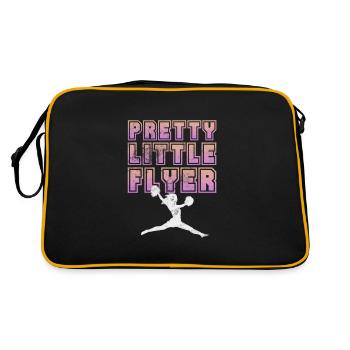 Cheerleader Cheerleading Sport Gymnastics Gift - Retro Bag - black/gold - Back