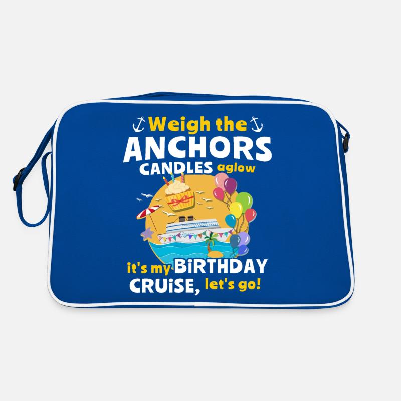 Kreuzfahrt Geburtstag Retro Tasche