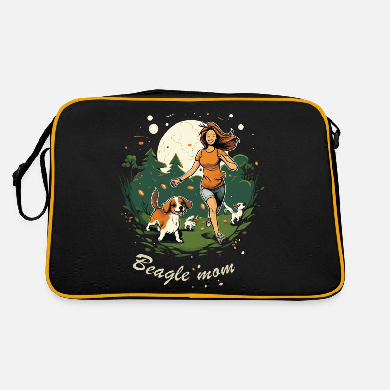 Beagle Mama - Dog Lovers Gift Idea Retro Bag