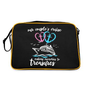 Cruise Couple - Retro Bag - black/gold - Back