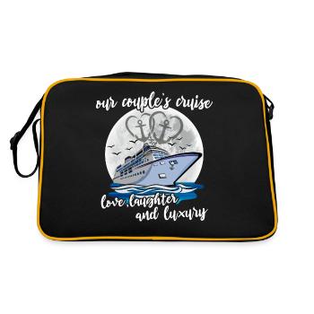 Cruise Couple - Retro Bag - black/gold - Back